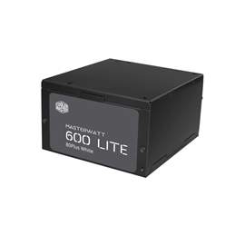 CM 600W MASTERWATT LITE FULL RANGE 80+ POWER SUPPLY